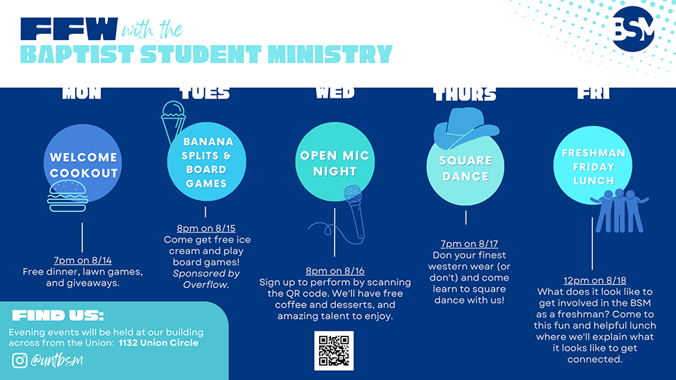Baptist Student Ministries slide